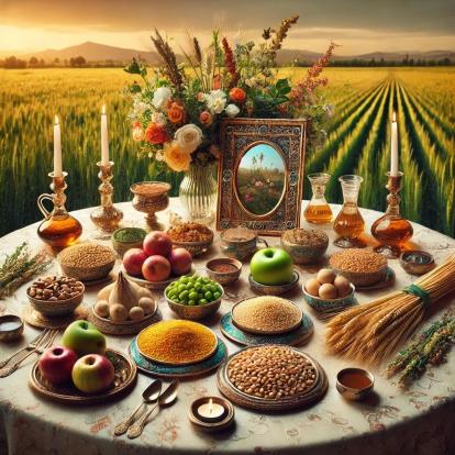 سفری از دل خاک تا سفره‌های نوروزی