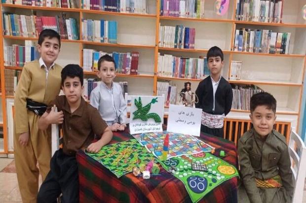 بازی‌های بومی کردستان به کلاس آموزش هویت فرهنگی کودکان آمد