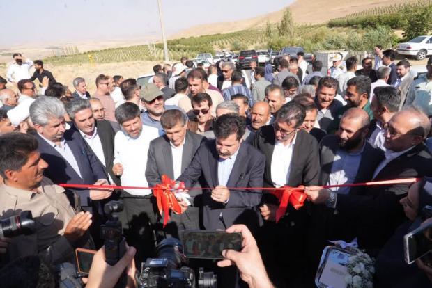 افتتاح ۵۲ کیلومتر راه روستایی در آذربایجان‌غربی