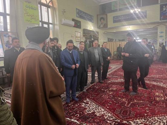 استاندار آذربایجان شرقی رای خود را به صندوق انداخت